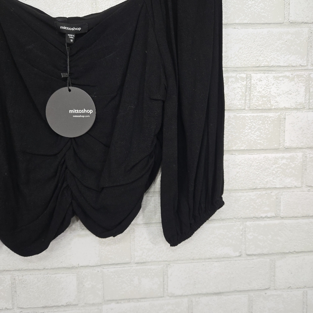 mittoshop NWT black crop top - Picture 3 of 14